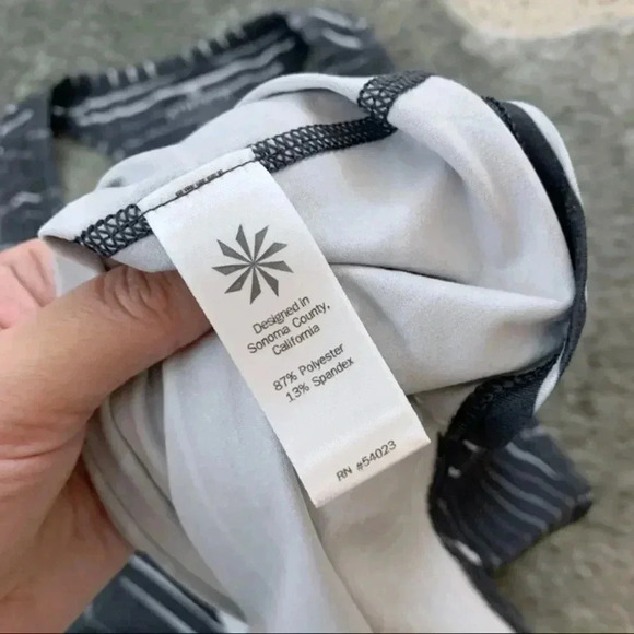 Athleta Striped Racerback Tank - Picture 6 of 8